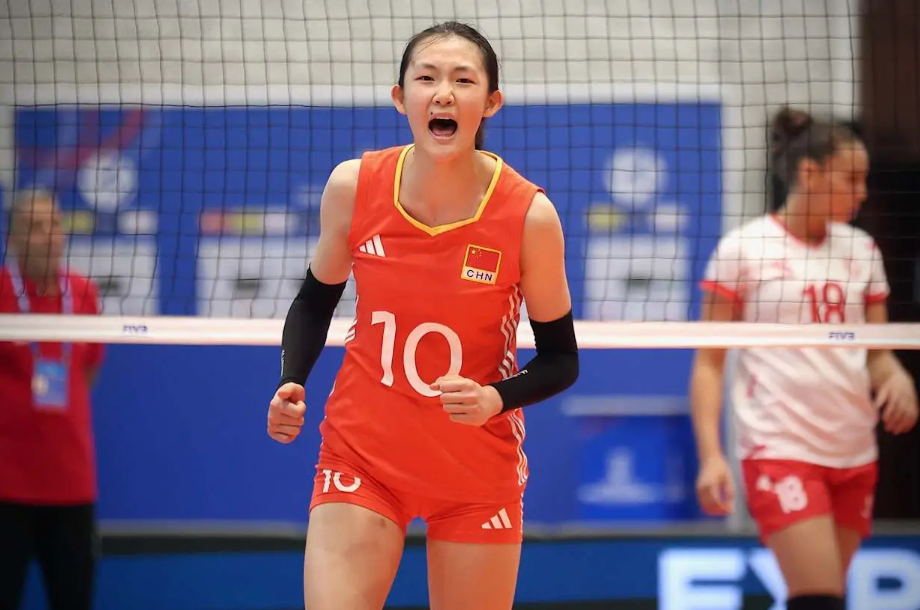 U19世锦赛-中国女排3-0突尼斯